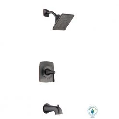 Glacier Bay Stillmore Single-Handle 1-Spray Tub and Shower Faucet in Bronze (Valve Included) -Bathroom Faucets Store bronze glacier bay bathtub shower faucet combos hd873x 0627d c3 1000