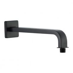 Glacier Bay Modern 10 in. Brass Square Shower Arm in Bronze