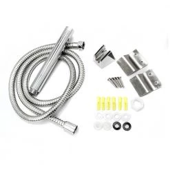 AKDY 65 in. 8-Jet Shower Panel System in Bronze Stainless Steel with Rainfall Waterfall Shower Head and Handheld Shower Wand -Bathroom Faucets Store bronze stainless steel akdy shower towers sp0113 fa 1000