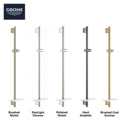 GROHE Rainshower Smartactive 36 in. Shower Slide Bar in Brushed Cool Sunrise -Bathroom Faucets Store brushed cool sunrise grohe shower slide bars 26603gn0 1f 1000