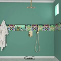 Boyel Living 1-Spray Patterns with 2.66 GPM 10 in. Ceiling Mount Dual Shower Heads with Rough-In Valve Body and Trim in Brushed Gold 17 Boyel Living 1-Spray Patterns with 2.66 GPM 10 in. Ceiling Mount Dual Shower Heads with Rough-In Valve Body and Trim in Brushed Gold -Bathroom Faucets Store brushed gold boyel living dual shower heads smd 88009bg a0 1000