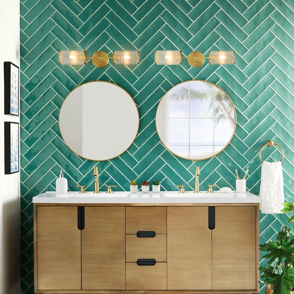 Boyel Living 8 in. Widespread 2-Handle Mid-Arc Bathroom Faucet with Valve and cUPC Water Supply Lines in Brushed Gold 13 Boyel Living 8 in. Widespread 2-Handle Mid-Arc Bathroom Faucet with Valve and cUPC Water Supply Lines in Brushed Gold - Image 13