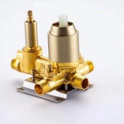 Rainlex Single-Handle 1-Spray Round High Pressure Shower Faucet with 10 in. Shower Head in Brushed Gold (Valve Included) -Bathroom Faucets Store brushed gold rainlex shower faucets w96202lsj 10 76 1000