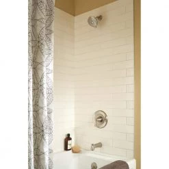 American Standard Chatfield Single-Handle 3-Spray Tub and Shower Faucet with 1.8 GPM in Brushed Nickel (Valve Included) -Bathroom Faucets Store brushed nickel american standard bathtub shower faucet combos 7413508 295 a0 1000