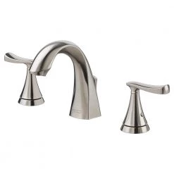 American Standard Chatfield 8 in. Widespread 2-Handle Bathroom Faucet in Brushed Nickel -Bathroom Faucets Store brushed nickel american standard widespread bathroom faucets 7413801 295 77 1000