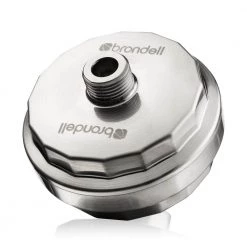 Brondell VivaSpring Universal KDF Compact Shower Head Filter in Brushed Nickel 10 Brondell VivaSpring Universal KDF Compact Shower Head Filter in Brushed Nickel -Bathroom Faucets Store brushed nickel brondell fixed shower heads csf bn 44 1000