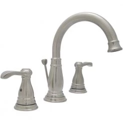 Delta Porter 8 in. Widespread 2-Handle High-Arc Bathroom Faucet in Brushed Nickel -Bathroom Faucets Store brushed nickel delta widespread bathroom faucets 35984lf bn 77 1000