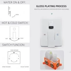 ELLO&ALLO 2-Handle 3-Spray Tub and Shower Faucet and Handheld Combo with 8 in. Shower Head in Brushed Nickel (Valve Included) -Bathroom Faucets Store brushed nickel ello allo bathtub shower faucet combos es ng p200 4f 1000