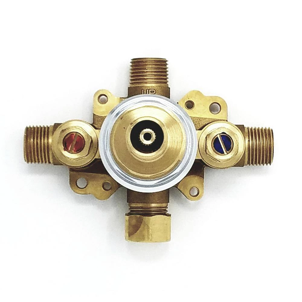 Fontaine by Italia Chatelet Single-Handle 1-Spray Settings Round Shower Faucet Set in Brushed Nickel with Pressure Balance Valve Included 4 Fontaine by Italia Chatelet Single-Handle 1-Spray Settings Round Shower Faucet Set in Brushed Nickel with Pressure Balance Valve Included - Image 4