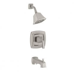 Glacier Bay Mason Single-Handle 1-Spray Tub and Shower Faucet in Brushed Nickel