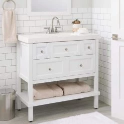 Glacier Bay Mandouri 4 in. Centerset 2-Handle LED High-Arc Bathroom Faucet in Brushed Nickel -Bathroom Faucets Store brushed nickel glacier bay centerset bathroom faucets hd67513w 6504 a0 1000