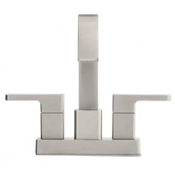 Glacier Bay Marx 4 in. Centerset 2-Handle High-Arc Bathroom Faucet in Brushed Nickel -Bathroom Faucets Store brushed nickel glacier bay centerset bathroom faucets hd67750w 6004 40 1000