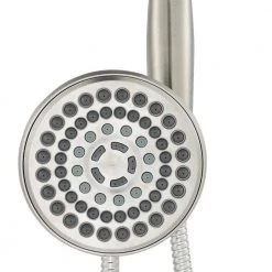 Glacier Bay 6-spray 5.5 in. Dual Shower Head and Handheld Shower Head in Brushed Nickel -Bathroom Faucets Store brushed nickel glacier bay dual shower heads hd58302 0304 a0 1000
