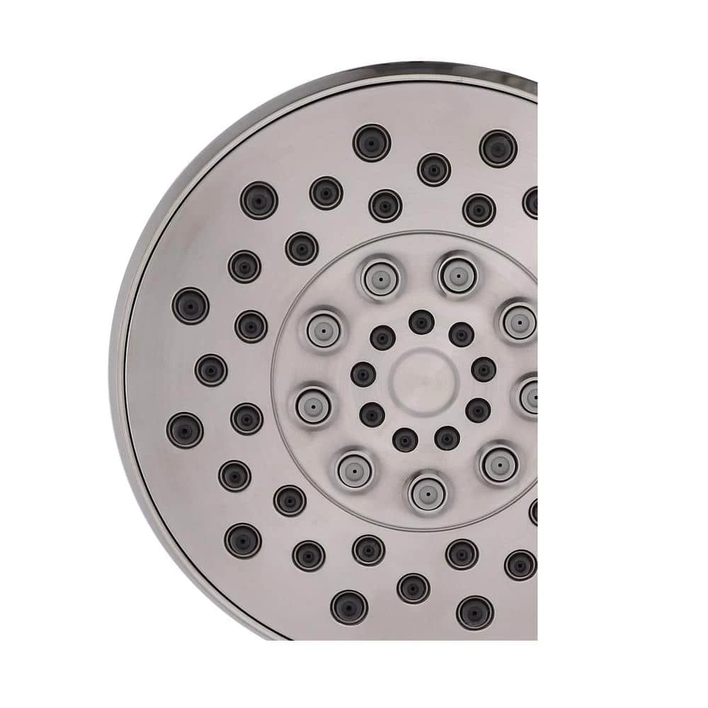Glacier Bay 6-spray 5.51 in. Dual Shower Head and Handheld Shower Head in Brushed Nickel 3 Glacier Bay 6-spray 5.51 in. Dual Shower Head and Handheld Shower Head in Brushed Nickel - Image 3