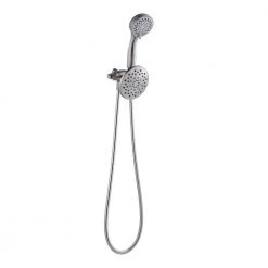 Glacier Bay 6-spray 5.51 in. Dual Shower Head and Handheld Shower Head in Brushed Nickel 12 Glacier Bay 6-spray 5.51 in. Dual Shower Head and Handheld Shower Head in Brushed Nickel -Bathroom Faucets Store brushed nickel glacier bay dual shower heads hd58302 0504 4f 1000