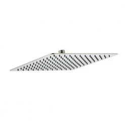 Glacier Bay Modern 1-Spray 12 in. Single Ceiling Mount Fixed Shower Head in Brushed Nickel -Bathroom Faucets Store brushed nickel glacier bay fixed shower heads hd54112 3204 fa 1000