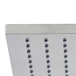 Glacier Bay Modern 1-Spray 8 in. Single Wall Mount Fixed Rain Shower Head in Brushed Nickel -Bathroom Faucets Store brushed nickel glacier bay fixed shower heads hd56081 x404 4f 1000