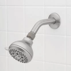 Glacier Bay 6 in. Shower Arm and Flange in Brushed Nickel -Bathroom Faucets Store brushed nickel glacier bay shower arm extensions 3075 502 31 1000