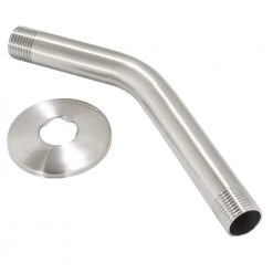 Glacier Bay 8 in. Shower Arm and Flange in Brushed Nickel -Bathroom Faucets Store brushed nickel glacier bay shower arm extensions 3075 505 40 1000
