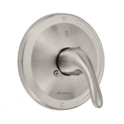 Glacier Bay Builders Single-Handle 1-Spray Pressure Balance Shower Faucet in Brushed Nickel (Valve Included) -Bathroom Faucets Store brushed nickel glacier bay shower faucets 873x 0904 a0 1000