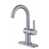 Glacier Bay Dorind Single Hole Single-Handle High-Arc Bathroom Faucet in Brushed Nickel