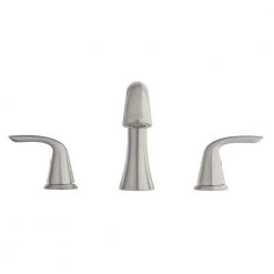 Glacier Bay Irena 8 in. Widespread 2-Handle Bathroom Faucet in Brushed Nickel -Bathroom Faucets Store brushed nickel glacier bay widespread bathroom faucets fw6ac027bnv 40 1000