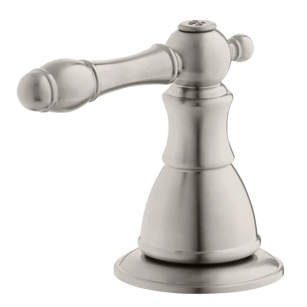 Glacier Bay Lyndhurst 8 in. Widespread 2-Handle High-Arc Bathroom Faucet in Brushed Nickel 5 Glacier Bay Lyndhurst 8 in. Widespread 2-Handle High-Arc Bathroom Faucet in Brushed Nickel - Image 5