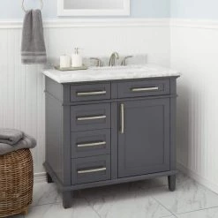 Glacier Bay Builders 8 in. Widespread 2-Handle High-Arc Bathroom Faucet in Brushed Nickel -Bathroom Faucets Store brushed nickel glacier bay widespread bathroom faucets hd67364w 6b04 a0 1000