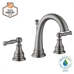 Glacier Bay Fairway 8 in. Widespread 2-Handle High-Arc Bathroom Faucet in Brushed Nickel -Bathroom Faucets Store brushed nickel glacier bay widespread bathroom faucets hd67530w 6204 77 1000