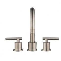 Glacier Bay Dorset 8 in. Widespread 2-Handle High-Arc Bathroom Faucet in Brushed Nickel -Bathroom Faucets Store brushed nickel glacier bay widespread bathroom faucets hd67731w 6004 4f 1000