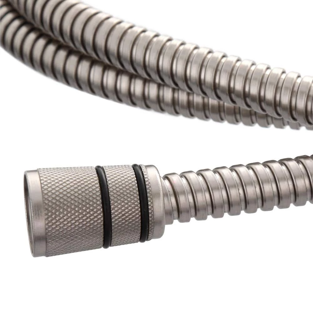 GROHE Rotaflex Metal Longlife 59 in. Twistfree Shower Hose in Brushed Nickel 2 GROHE Rotaflex Metal Longlife 59 in. Twistfree Shower Hose in Brushed Nickel - Image 2