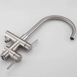 IHOMEadore 2-Handle Freestanding Floor Mount Tub Faucet with Hand Shower in Brushed Nickel -Bathroom Faucets Store brushed nickel ihomeadore claw foot tub faucets jk rbbf61001bn 1f 1000