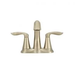 MOEN Eva 4 in. Centerset 2-Handle High-Arc Bathroom Faucet in Brushed Nickel -Bathroom Faucets Store brushed nickel moen centerset bathroom faucets 6410bn 40 1000