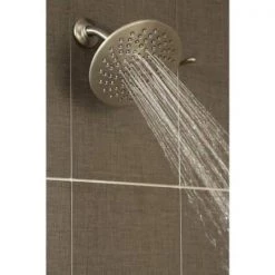 MOEN Velocity 2-Spray 8 in. Single Wall Mount Fixed Adjustable Spray Shower Head in Brushed Nickel 10 MOEN Velocity 2-Spray 8 in. Single Wall Mount Fixed Adjustable Spray Shower Head in Brushed Nickel -Bathroom Faucets Store brushed nickel moen fixed shower heads s6320epbn a0 1000