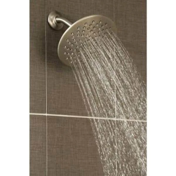 MOEN Velocity 2-Spray 8 in. Single Wall Mount Fixed Adjustable Spray Shower Head in Brushed Nickel 2 MOEN Velocity 2-Spray 8 in. Single Wall Mount Fixed Adjustable Spray Shower Head in Brushed Nickel - Image 2