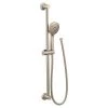 MOEN 30 in. Eco-Performance Wall Bar with 5-Spray Handheld Shower in Brushed Nickel