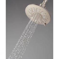 Pfister Brea Single-Handle 3-Spray Tub and Shower Faucet in Brushed Nickel with Waterfall Spout (Valve Included) -Bathroom Faucets Store brushed nickel pfister bathtub shower faucet combos 8p8 ws2 brsk 1d 1000