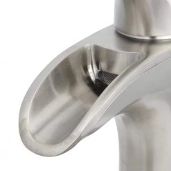 Pfister Brea 4 in. Centerset Single-Handle Bathroom Faucet in Brushed Nickel -Bathroom Faucets Store brushed nickel pfister centerset bathroom faucets lf 042 brkk 1d 1000
