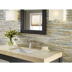 Pfister Brea 4 in. Centerset Single-Handle Bathroom Faucet in Brushed Nickel -Bathroom Faucets Store brushed nickel pfister centerset bathroom faucets lf 042 brkk 77 1000