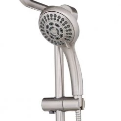 PULSE Showerspas Kauai III 3-Spray Handshower and Showerhead Combo Kit in Brushed Nickel -Bathroom Faucets Store brushed nickel pulse showerspas dual shower heads 1011 bn a0 1000