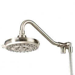 PULSE Showerspas 6-spray 7 in. Dual Shower Head and Handheld Shower Head with Low Flow in Brushed-Nickel -Bathroom Faucets Store brushed nickel pulse showerspas dual shower heads 1053 bn 44 1000