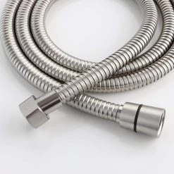 Tahanbath Single-Handle 3-Spray Patterns Anti-scald Shower Fixtures with Rough-In Pressure Balanced Valve in Brushed Nickel -Bathroom Faucets Store brushed nickel shower faucets w1194 d98102bn kxc 44 1000