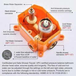 Toject Pardo 3-Spray Patterns with 1.8 GPM 9.8 in. Wall Mount Dual Shower Heads with Handheld Shower in Brushed Nickel -Bathroom Faucets Store brushed nickel toject dual shower heads pd 300 1f 1000