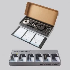 WOODBRIDGE Eureka Single-Handle Freestanding Tub Faucet with Hand Shower in Brushed Nickel -Bathroom Faucets Store brushed nickel woodbridge claw foot tub faucets f1004 1f 1000