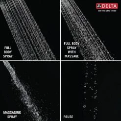 Delta Arvo In2ition Two-in-One Single-Handle 4-Spray Tub and Shower Faucet in Champagne Bronze (Valve Included) -Bathroom Faucets Store champagne bronze delta bathtub shower faucet combos 144840 cz i c3 1000