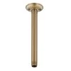 Delta 10 in. Ceiling-Mount Shower Arm and Flange in Champagne Bronze