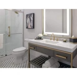 Delta Trinsic 8 in. Widespread 2-Handle Bathroom Faucet with Metal Drain Assembly in Champagne Bronze -Bathroom Faucets Store champagne bronze delta widespread bathroom faucets 3559 czmpu dst fa 1000