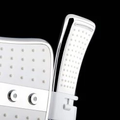 AKDY 4-spray 9 in. Dual Shower Head and Handheld Shower Head in Chrome -Bathroom Faucets Store chrome akdy dual shower heads sh0131 1d 1000