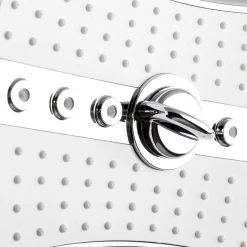 AKDY 4-spray 9 in. Dual Shower Head and Handheld Shower Head in Chrome -Bathroom Faucets Store chrome akdy dual shower heads sh0131 77 1000