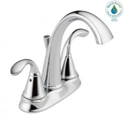 Delta Zella 4 in. Centerset 2-Handle Bathroom Faucet in Chrome -Bathroom Faucets Store chrome delta centerset bathroom faucets 25706lf eco 31 1000